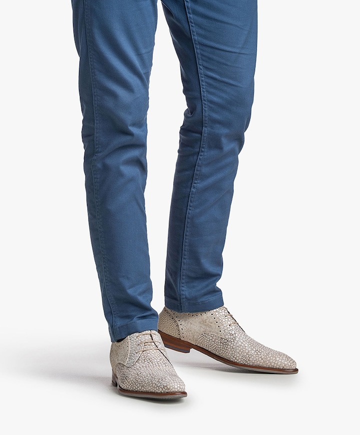 heren veterschoenen bruin