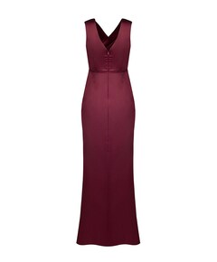 Dames jurk bordeaux