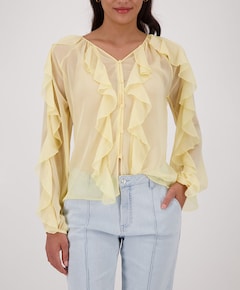 Dames blouse geel