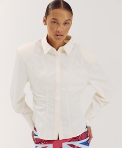 Dames blouse ecru