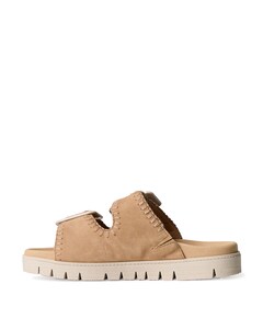 dames slippers beige