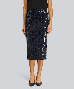 Dames rok blauw