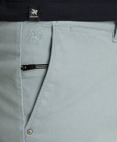 V65 DOBBY STRETCH korte broek blauw