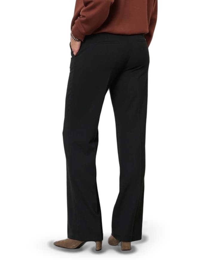 Jenny Wide Leg dames broek zwart