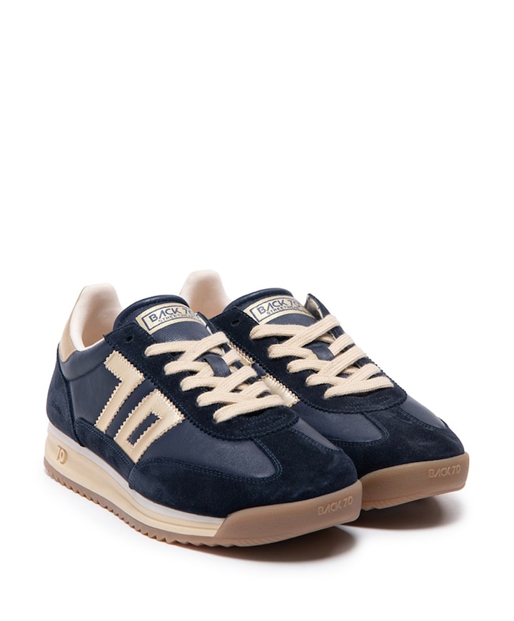 JOGGER dames sneakers blauw