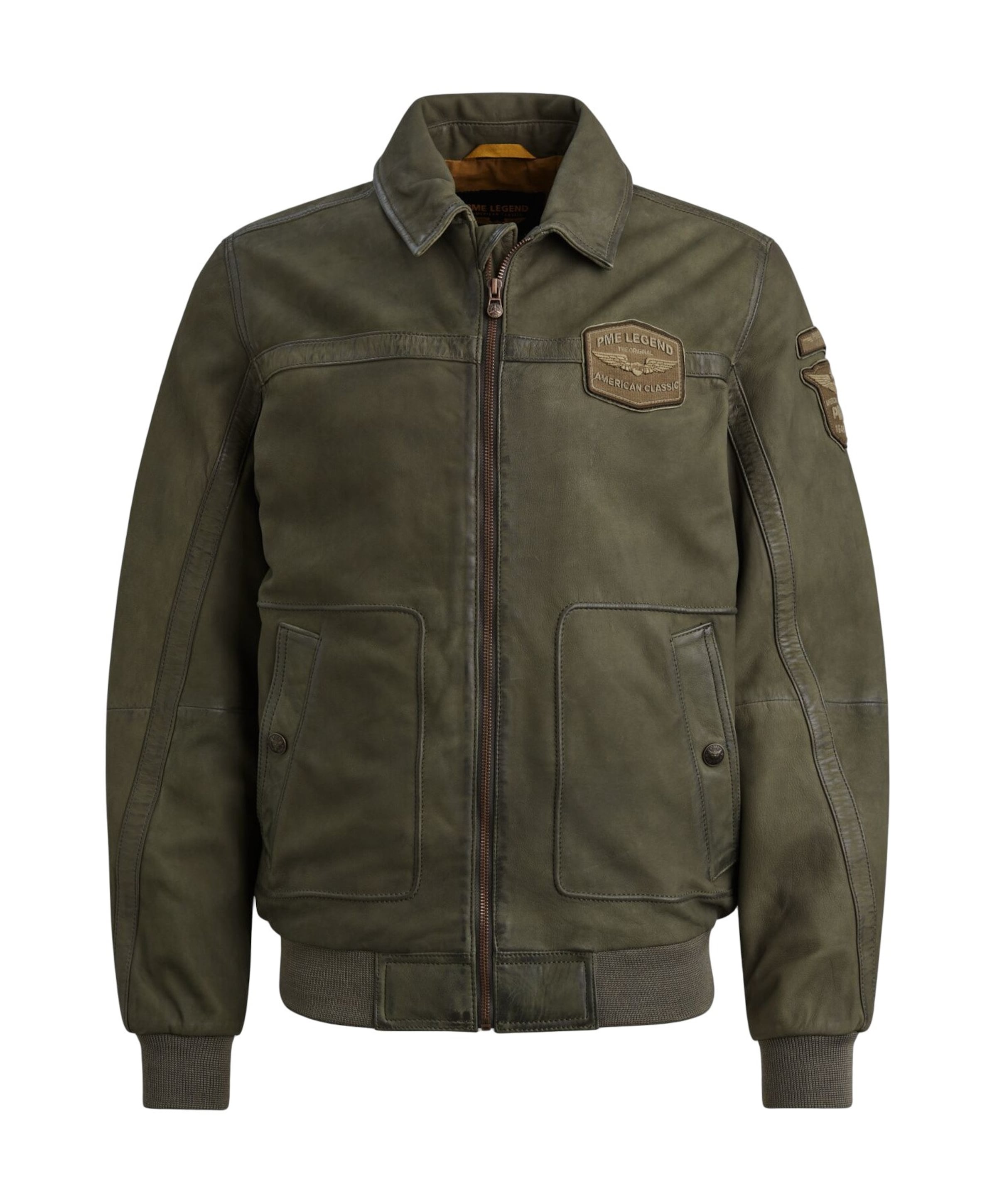 Heren jas groen