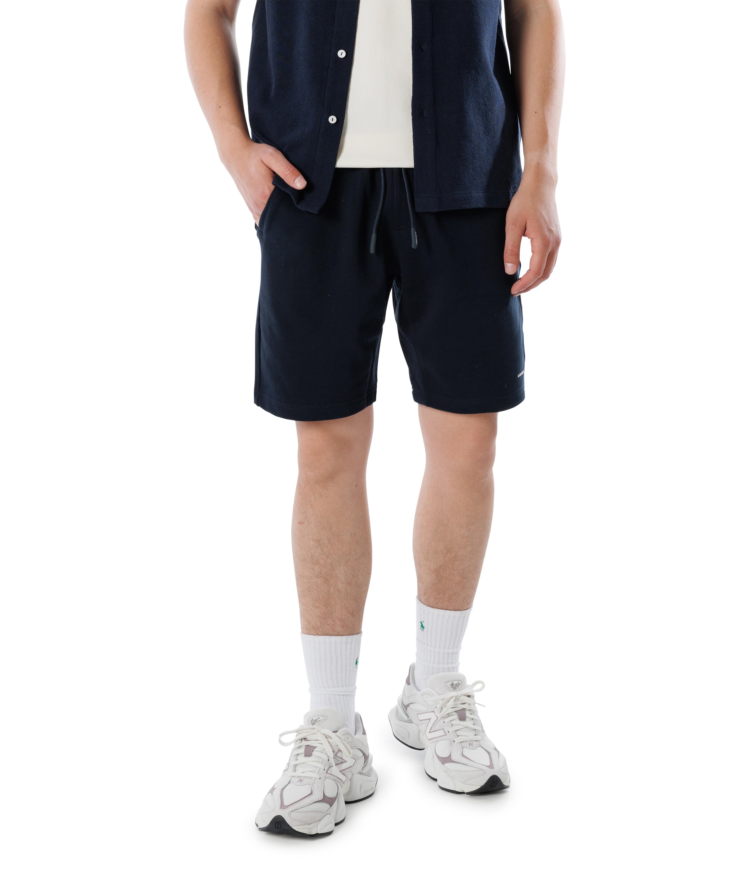 BASIC korte broek blauw