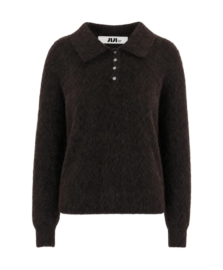 Dames trui bruin