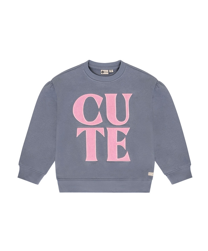 Meisjes sweater grijs