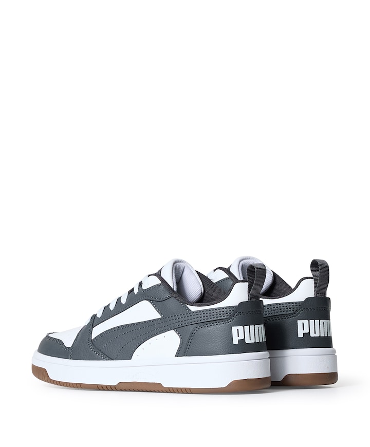 Puma reboud V6 low jr jongens sneakers grijs