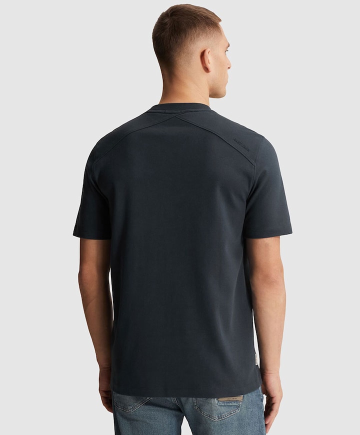 Heren T-shirt blauw