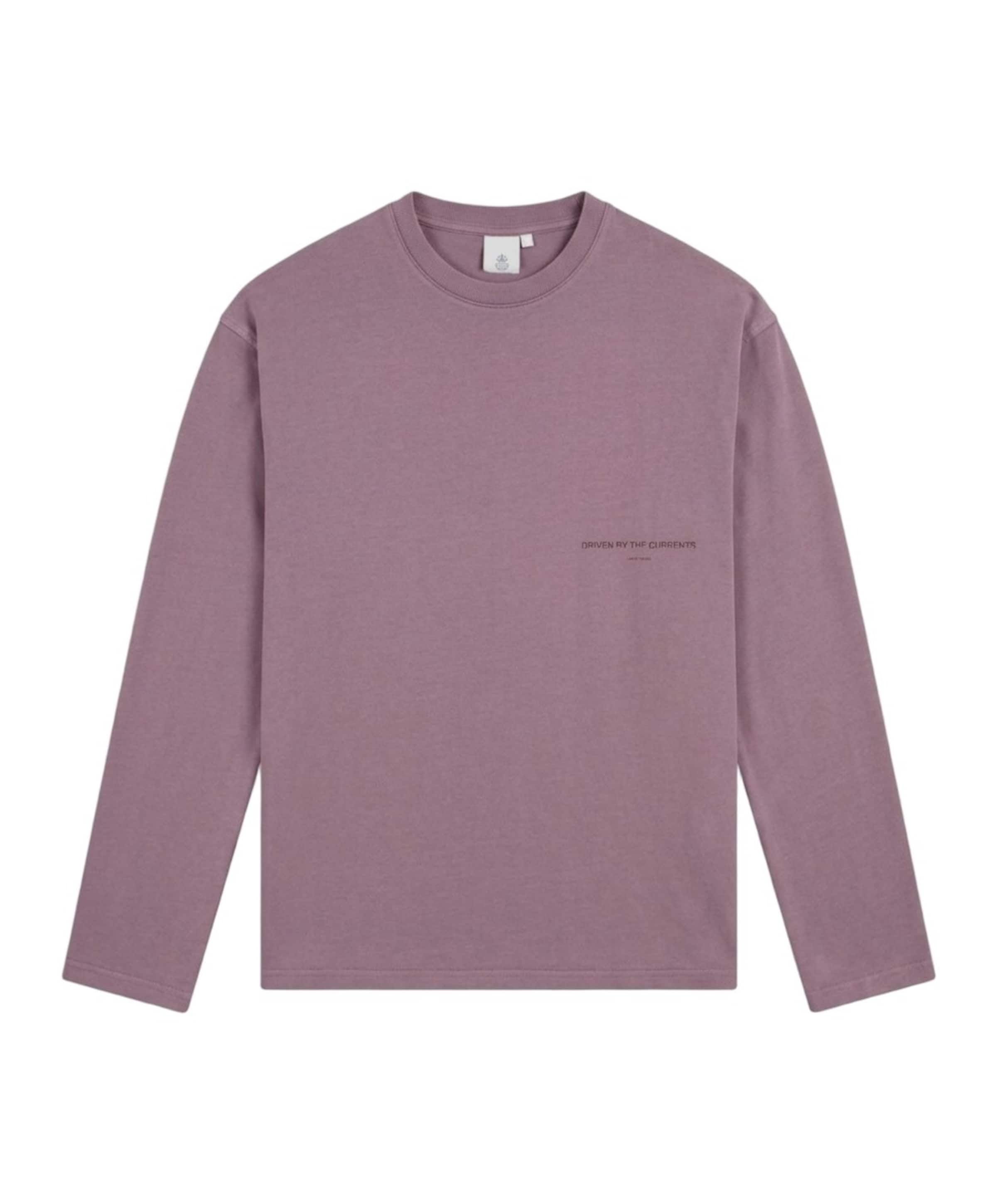 Heren longsleeve roze