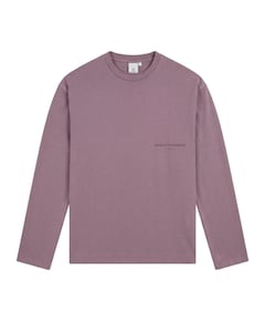 Heren longsleeve roze