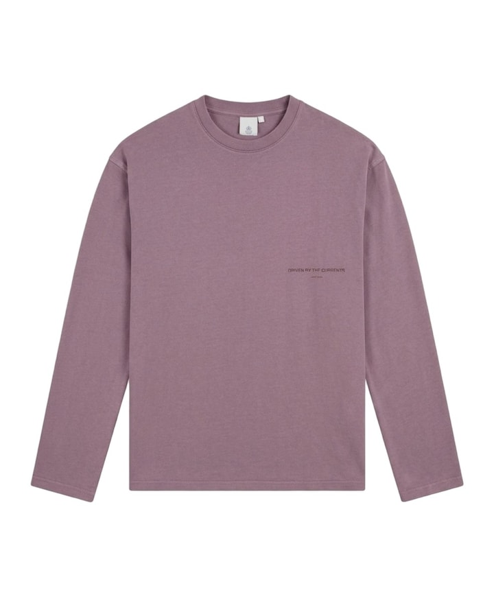 Heren longsleeve roze
