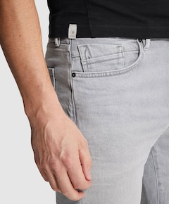 VALVER SHORTS WASHED SUMMER GREY heren korte broek grijs