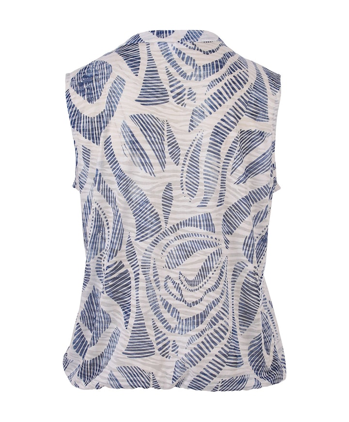 Dames top blauw