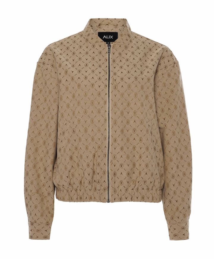 Dames jas beige