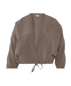 Dames blouse bruin