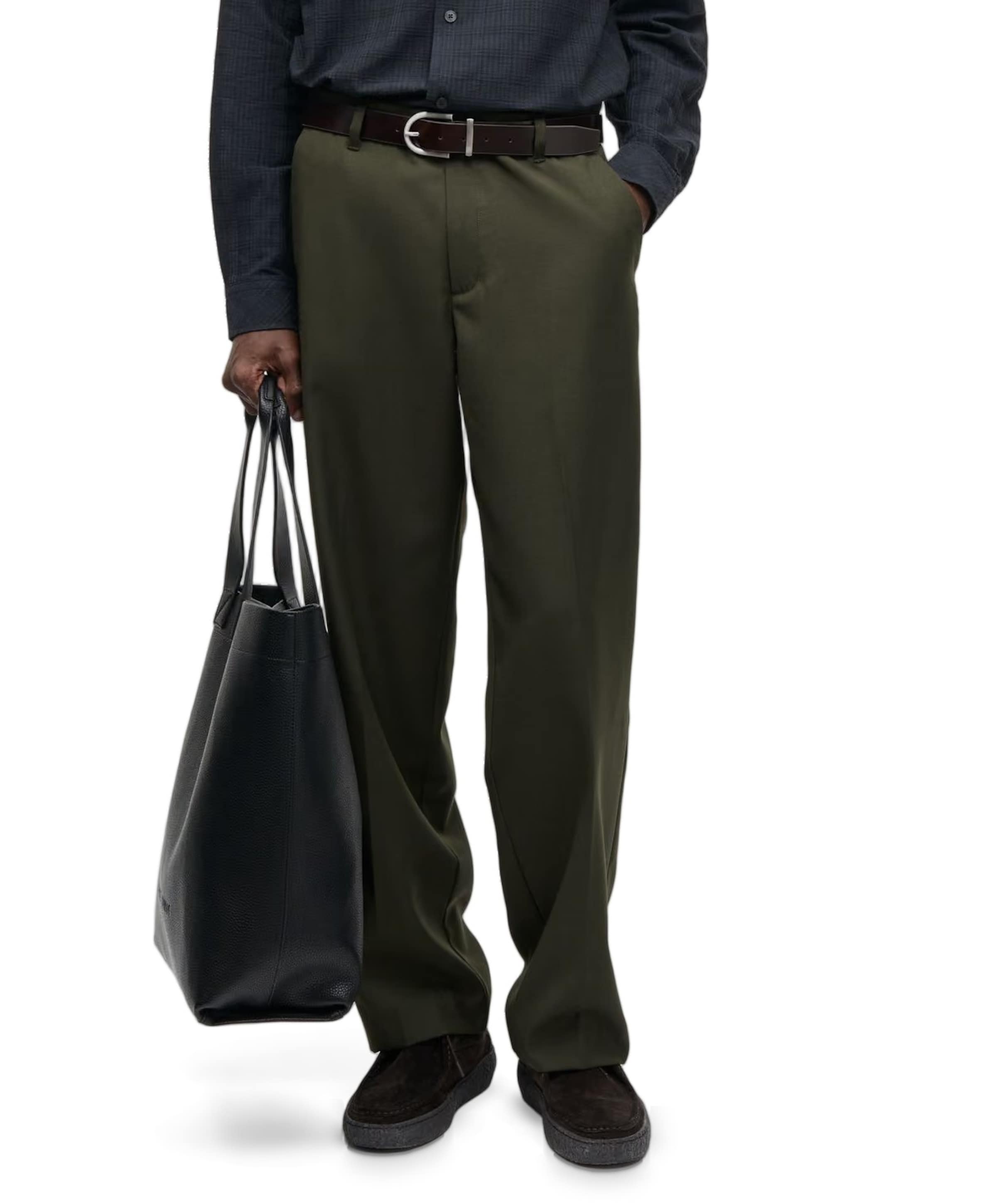 Sanoah trousers 15350 heren broek groen