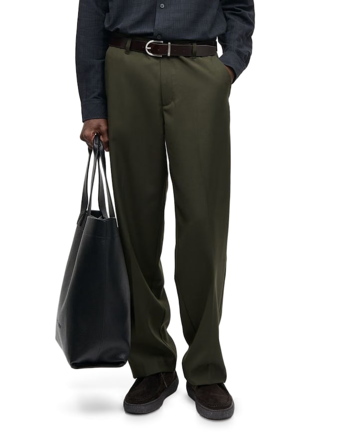 Sanoah trousers 15350 heren broek groen