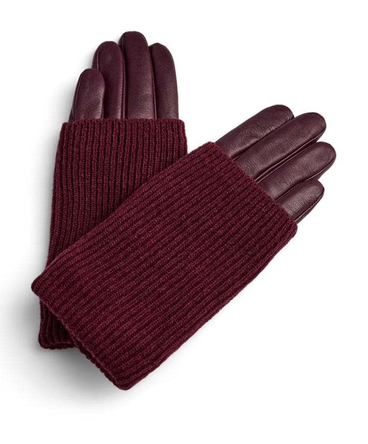 Dames handschoenen bordeaux