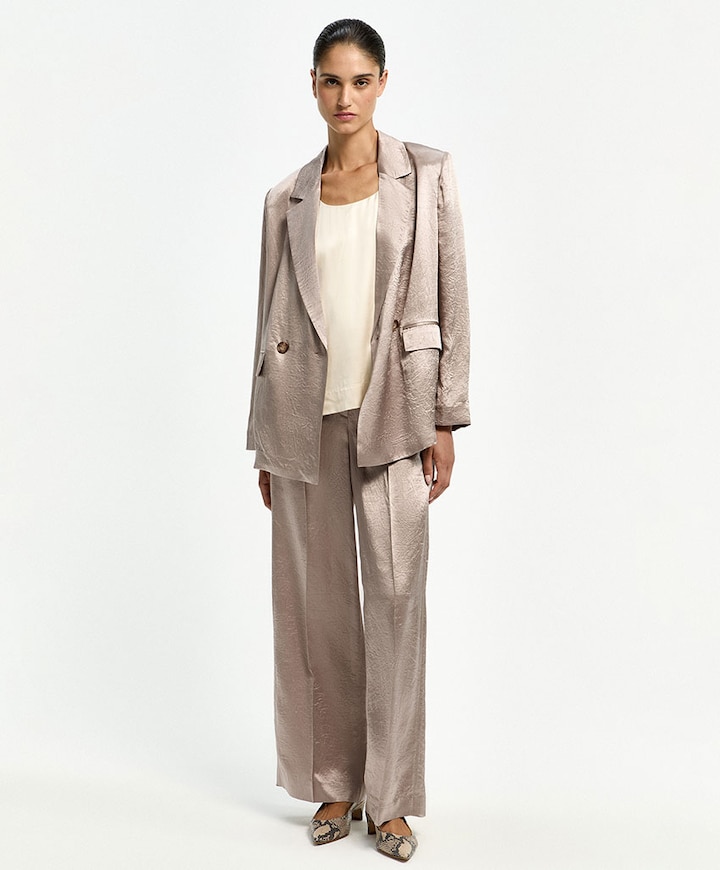 Dames blazer beige