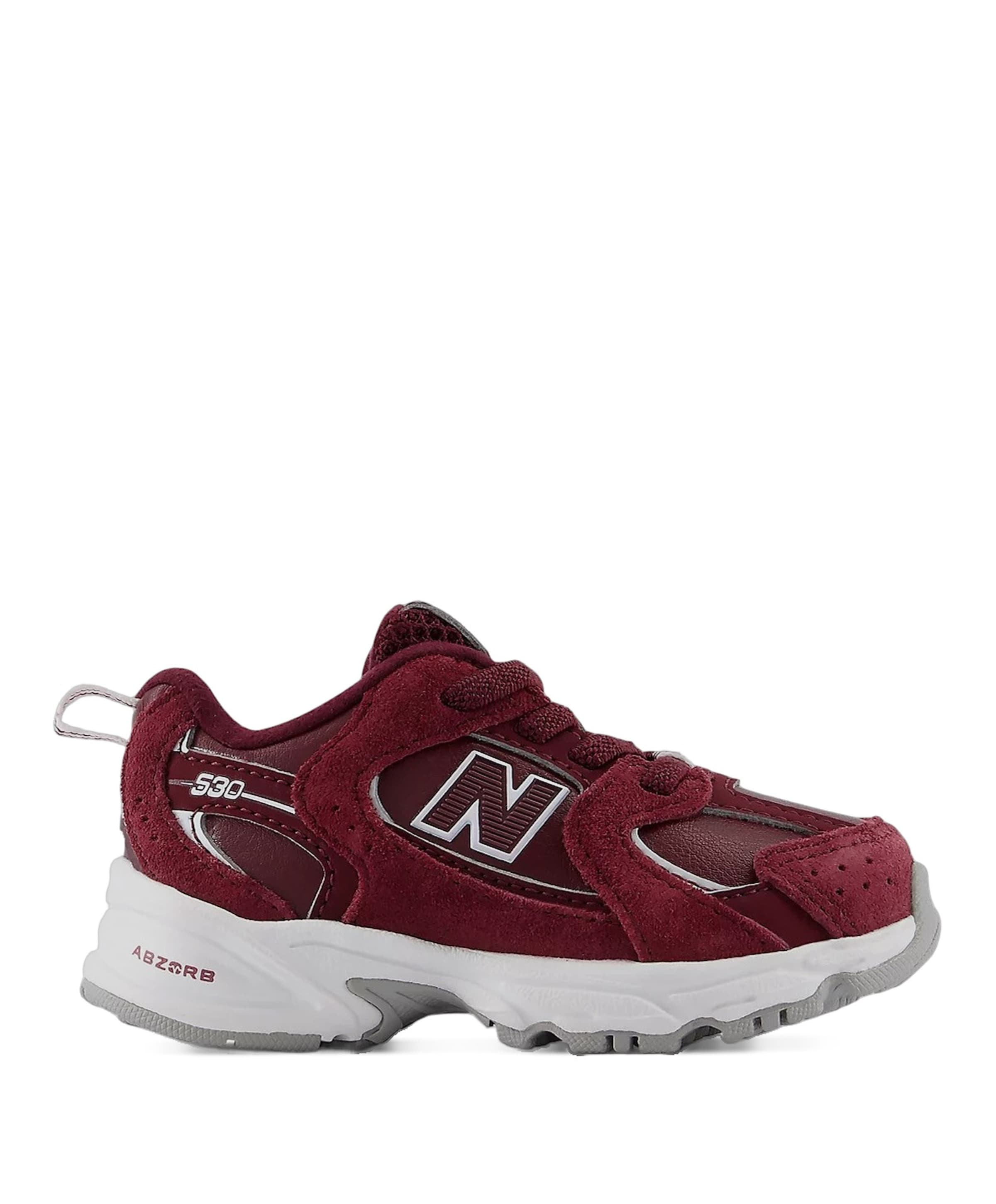 530 bungee lace uniseks sneakers  bordeaux