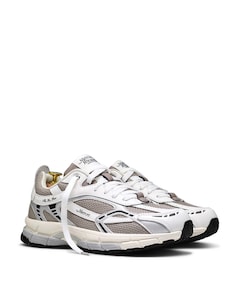 The Re-Run White Silver dames sneakers beige