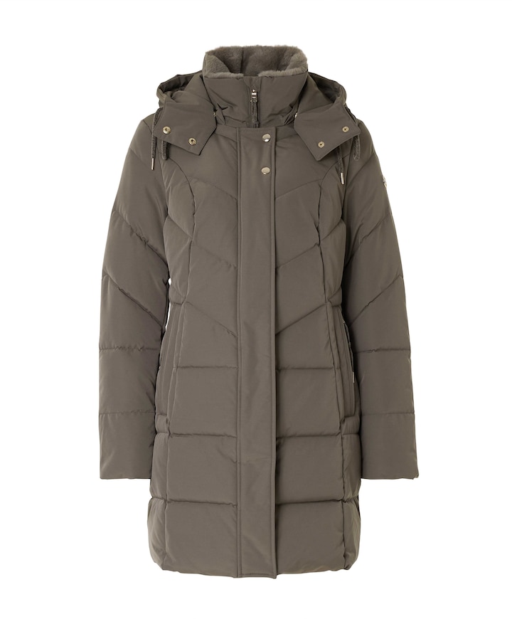 Dames jas beige