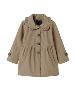 Meisjes jas beige