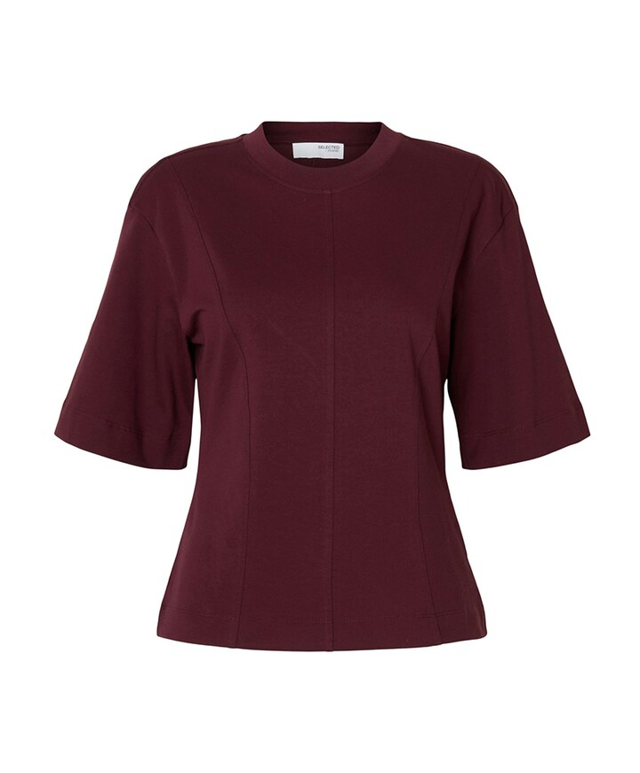 T-shirt bordeaux