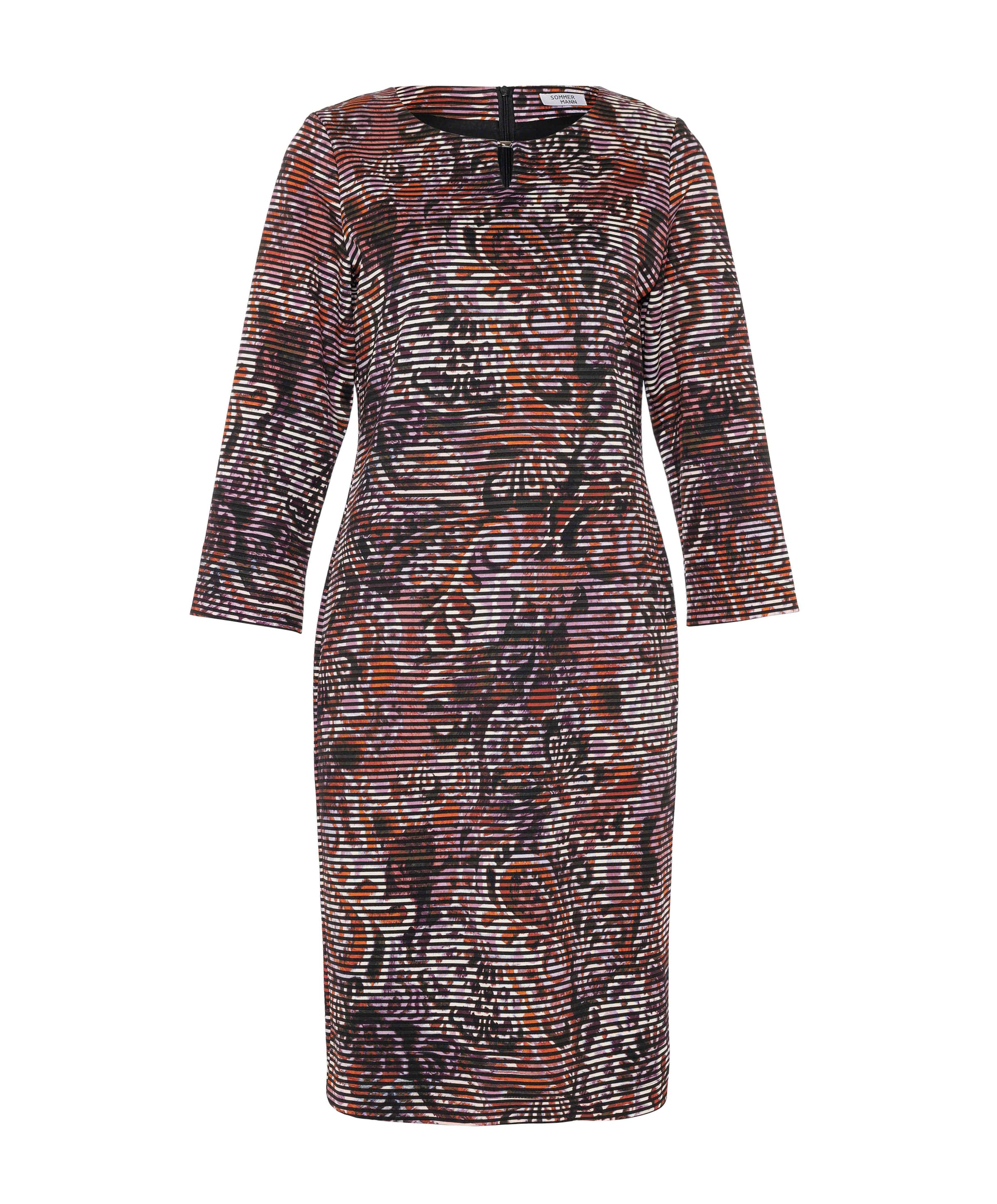 Dames jurk bordeaux