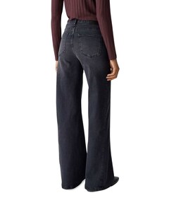 Miva modern dames jeans grijs