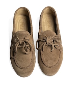 dames mocassins bruin