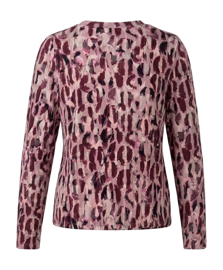Dames longsleeve bordeaux
