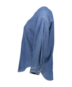 Dames blouse blauw