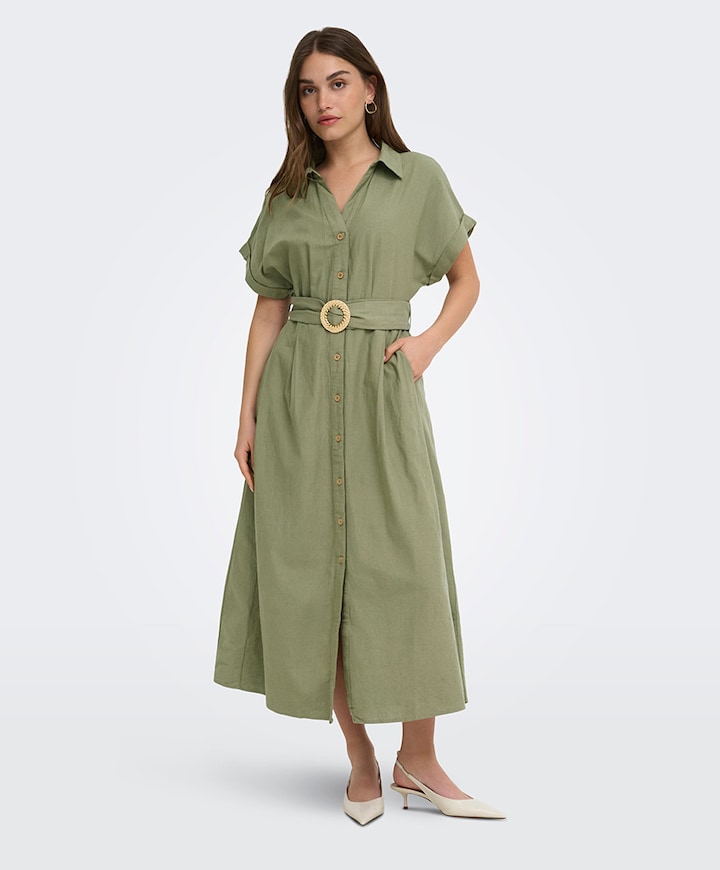 Dames jurk groen