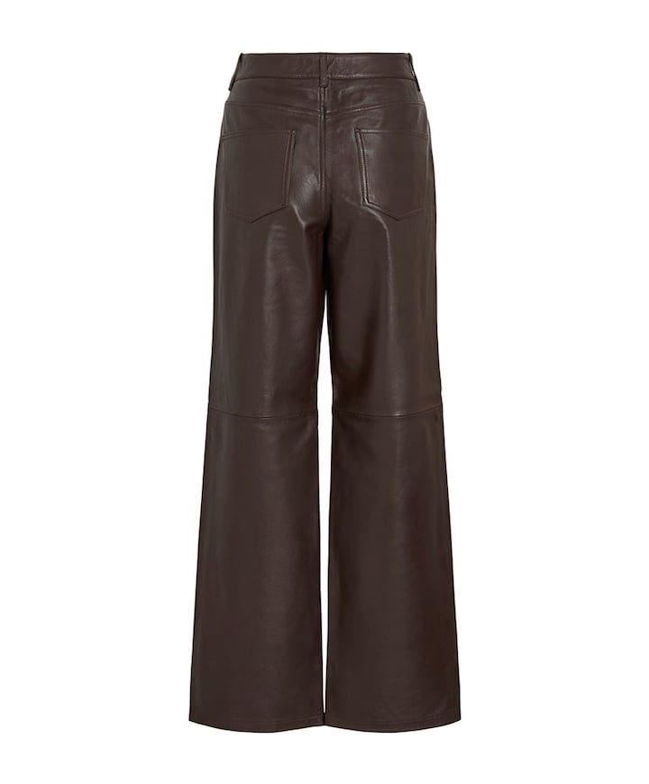 ROUCAMDEN RW S/F LEATHER broek bruin