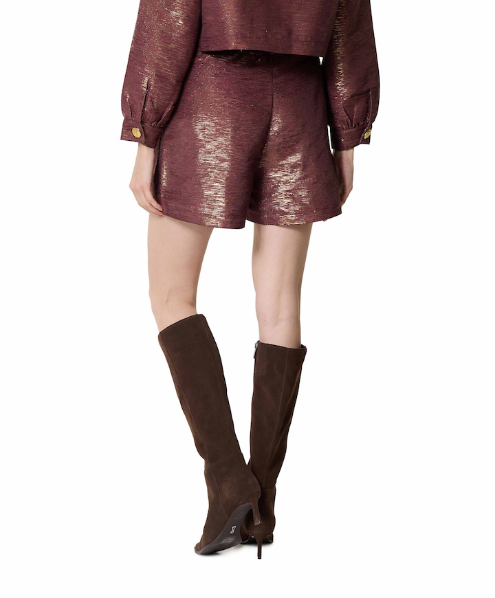 Riley korte broek bordeaux