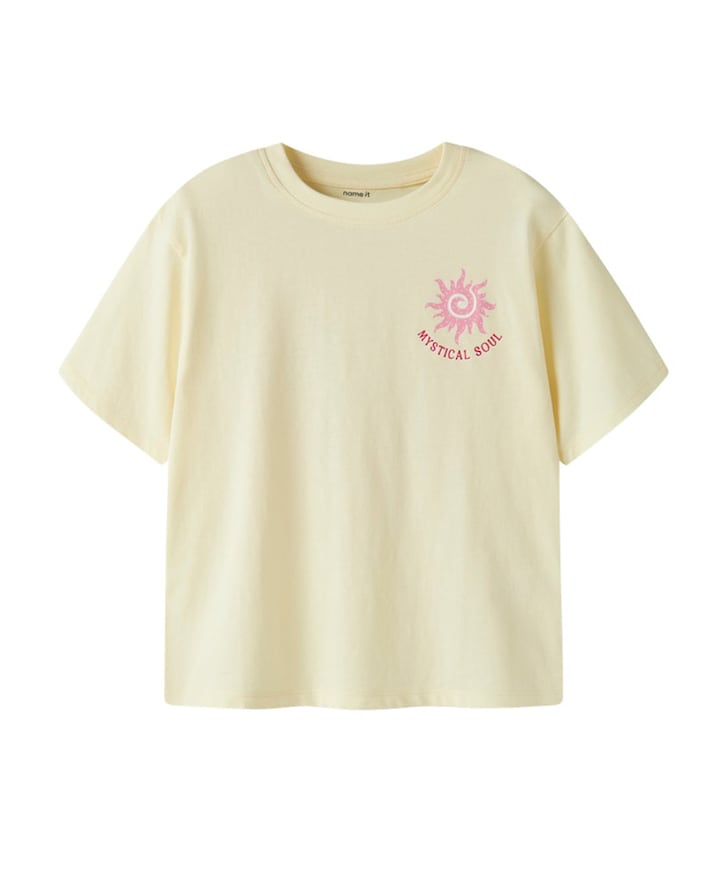 Meisjes T-shirt geel