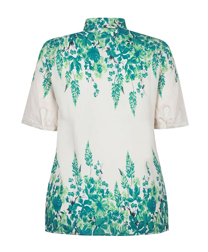 Dames blouse beige