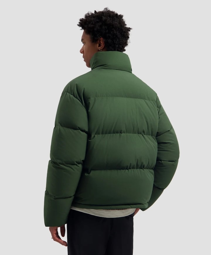 Heren jas groen
