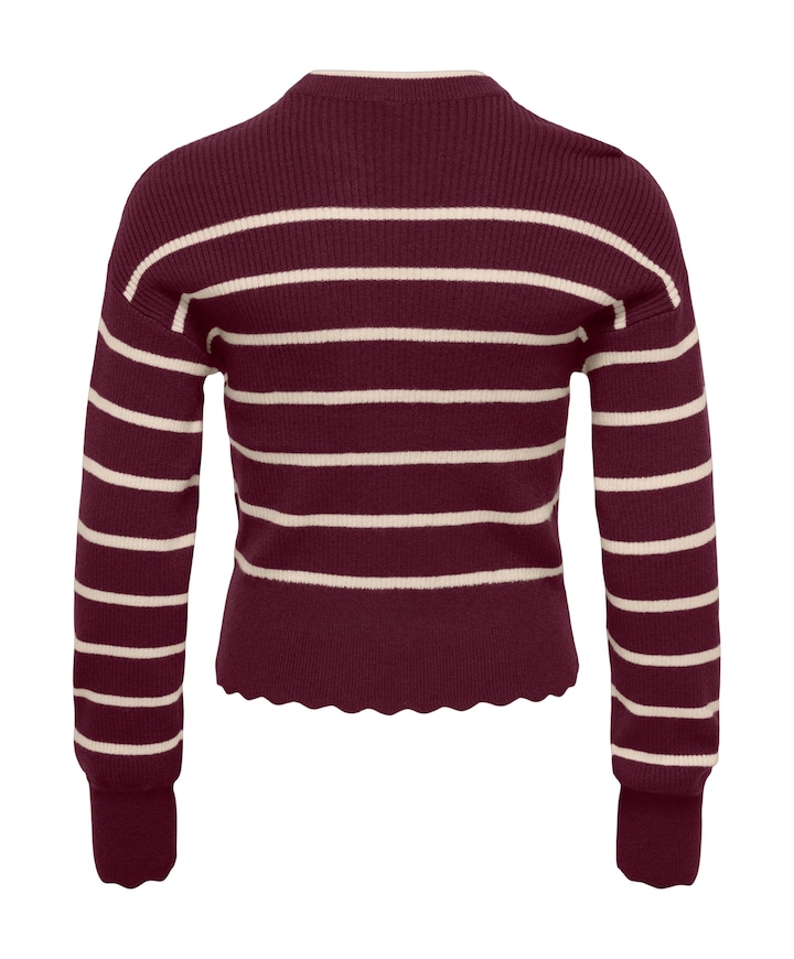 Meisjes trui bordeaux