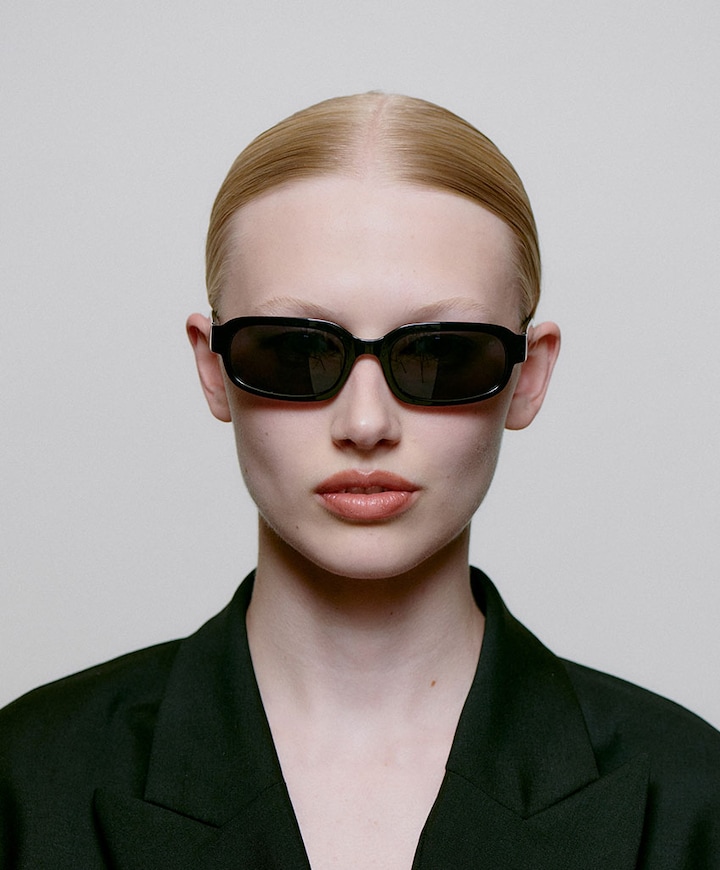 Uniseks zonnebril zwart