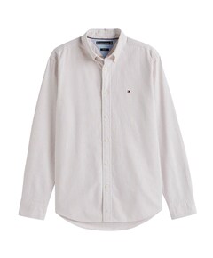 Overhemd lange mouw beige