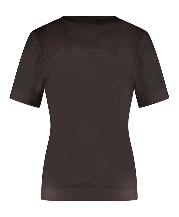 Dames T-shirt bruin