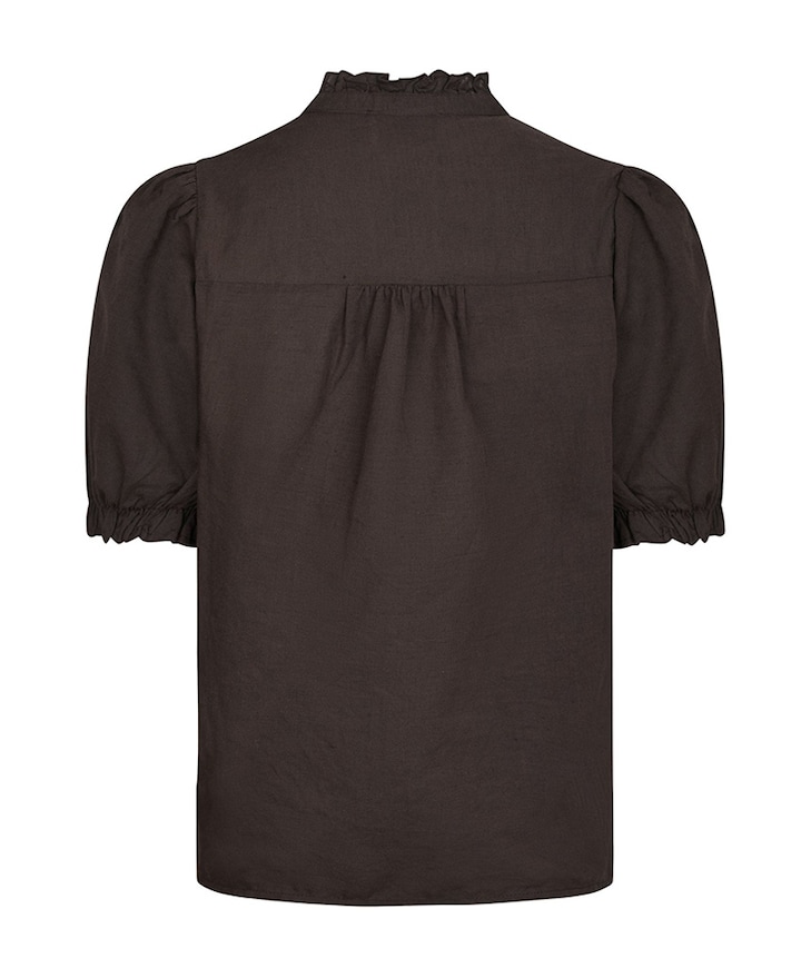 Dames blouse bruin