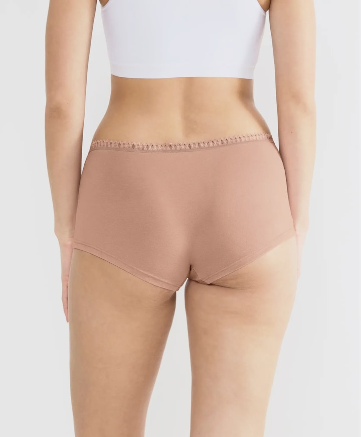 Dames shorts beige