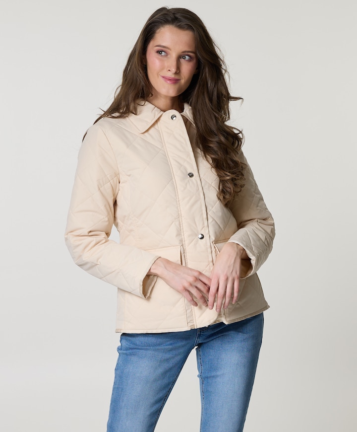 Dames jas beige