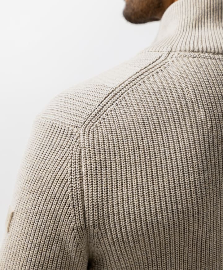Heren vest beige